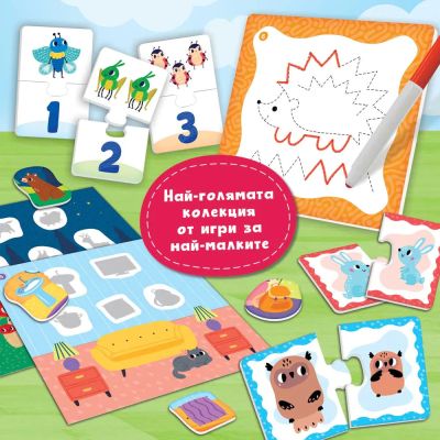 Занимателни игри LISCIANI CAROTINA Бейби 60 игри