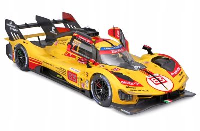 Метална кола Ferrari 499P #83 24H LeMans Bburago 1:24 