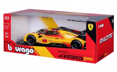 Метална кола Ferrari 499P #83 24H LeMans Bburago 1:24 
