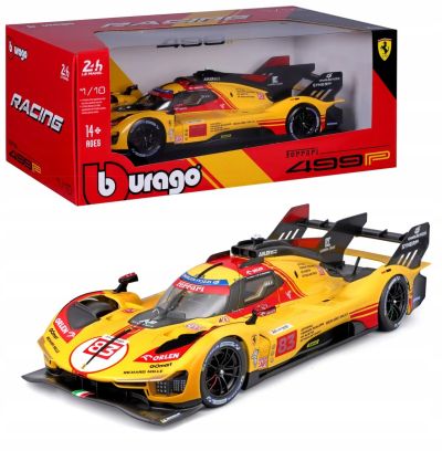 Метална кола Ferrari 499P #83 24H LeMans Bburago 1:24 