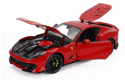 Метална кола Ferrari 812 Competizione 2021 Bburago 1:18 