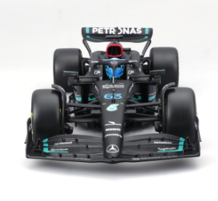 Метална кола Formula 1 за сглобяване Mercedes Amg Petronas Bburago 1:24 