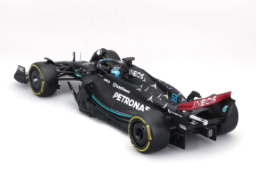 Метална кола Formula 1 за сглобяване Mercedes Amg Petronas Bburago 1:24 