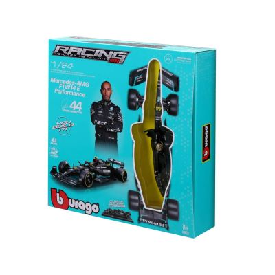 Метална кола Formula 1 за сглобяване Mercedes Amg Petronas #44 Bburago 1:24 
