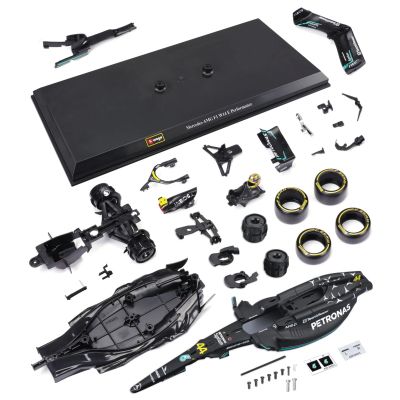 Метална кола Formula 1 за сглобяване Mercedes Amg Petronas #44 Bburago 1:24 