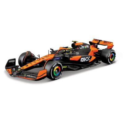 Метална кола Formula 1 за сглобяване MCLAREN MCL38 #4 Norris Bburago 1:24 