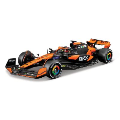 Метална кола Formula 1 за сглобяване Mclaren Team MCL38 #81 Oscar Piastri Bburago 1:24 