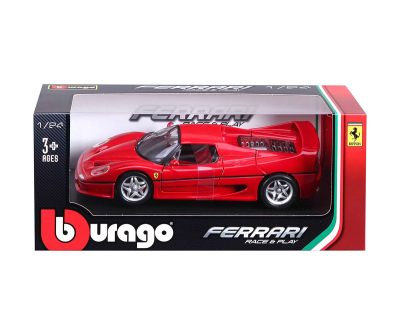 Метална кола Ferrari F50 RED BURAGO 1/24