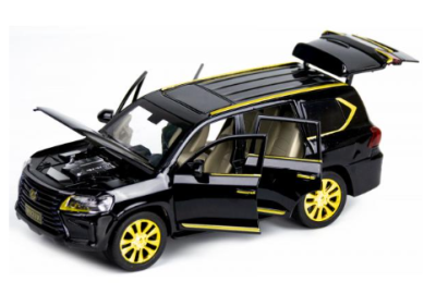 Метален джип със звук и светлини Lexus lx570l 1/24