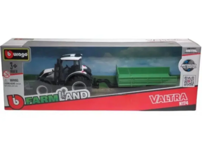 Трактор с ремарке VALTRA N174 Burago