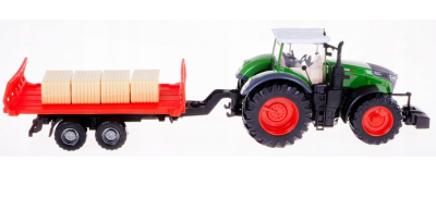 Трактор с ремарке FENDT 1050 Burago