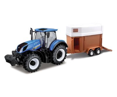 Трактор с ремарке за кон New Holland Burago