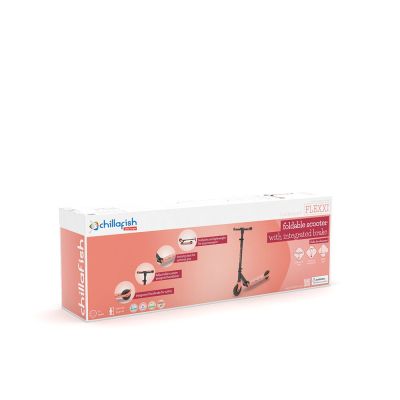 Сгъваема тротинетка Chillafish Flexxi Flamingo