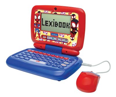 Образователен двуезичен и говорещ лаптоп Spidey Lexibook на български език