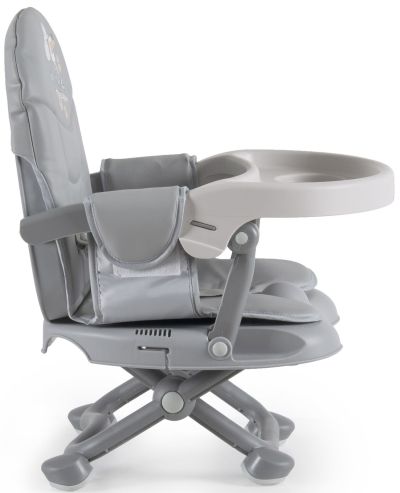 Повдигащ стол за хранене Cangaroo Kiwi сив