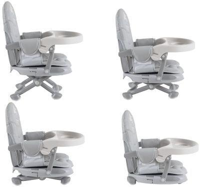 Повдигащ стол за хранене Cangaroo Kiwi сив