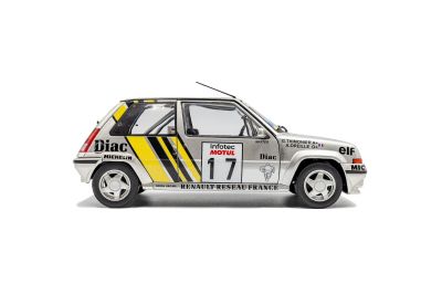 Метален автомобил Renault 5 GT Turbo SOLIDO 1:18 - 1810005 