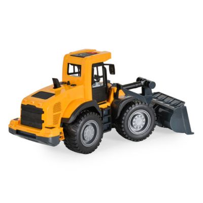 Детски булдозер със звук и светлина жълт 666-62P