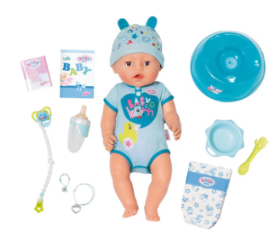 Интерактивно бебе с аксесоари BABY Born Zapf Creation 