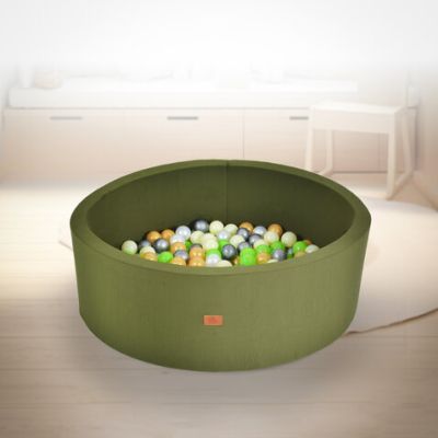 Басейн за игра с 200 топки тъмно зелен BP02-5