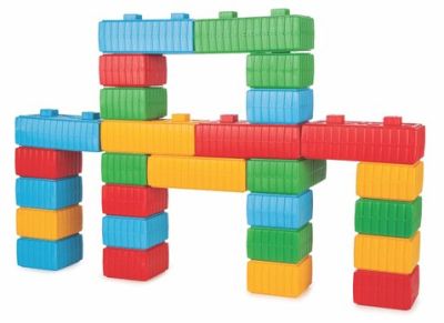 Конструктор тухлени блокчета 43 части Pilsan 03251