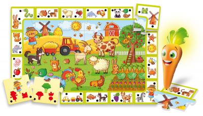 Интерактивна писалка Веселата ферма на български език LISCIANI CAROTINA 