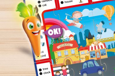 Образователна интерактивна игра Каротина отива в Лондон на български език LISCIANI CAROTINA 