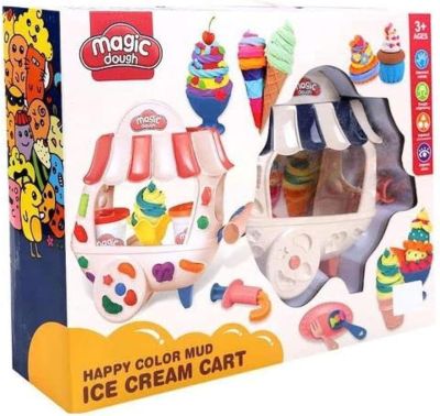 Занимателна игра за моделиране Количка за сладолед