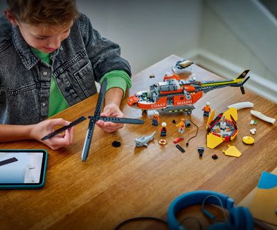 Конструктор LEGO City 60503 Хеликоптер на бреговата охрана