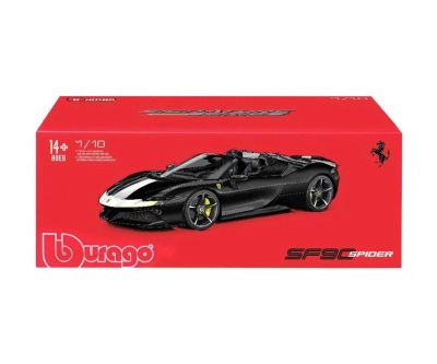 Метална кола Ferrari SF90 Spider Assetto Fiorano Bburago 1:18 