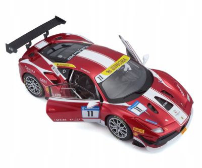 Метална кола за сглобяване Ferrari 488 Challenge Bburago 1:24 