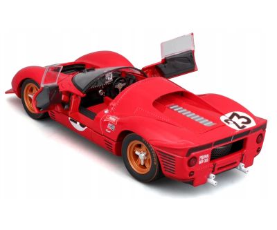 Метална кола за сглобяване Ferrari 330 P4 Daytona Bburago 1:24 