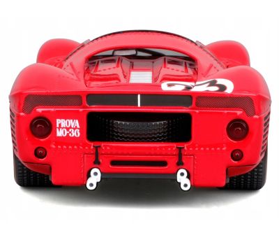 Метална кола за сглобяване Ferrari 330 P4 Daytona Bburago 1:24 