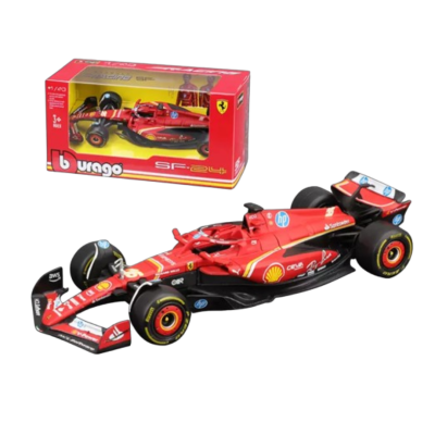 Метална кола Ferrari SF-24 #16 F1 Bburago Race 1:43