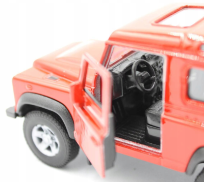 Металeн автомобил Land Rover Defender Welly 1:34 