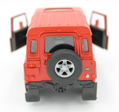 Металeн автомобил Land Rover Defender Welly 1:34 