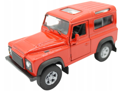 Металeн автомобил Land Rover Defender Welly 1:34 
