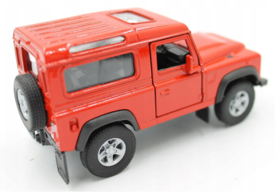 Металeн автомобил Land Rover Defender Welly 1:34 