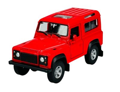 Металeн автомобил Land Rover Defender Welly 1:34 