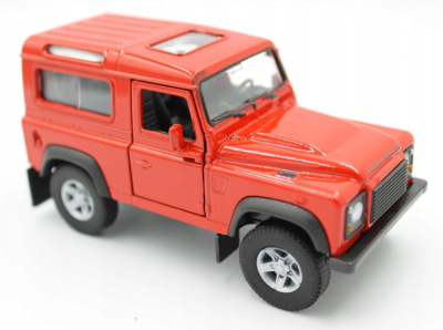 Металeн автомобил Land Rover Defender Welly 1:34 