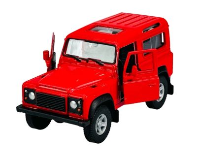 Металeн автомобил Land Rover Defender Welly 1:34 