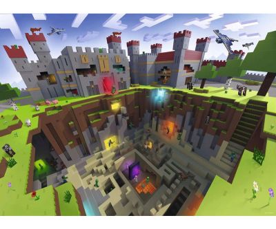 Детски пъзел Minecraft Cutaway 300 XXL части Ravensburger 13334 