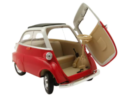 Метална кола BMW Isetta Welly 1:18