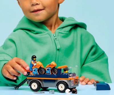 Конструктор LEGO City 60491 Транспортьор за мотоциклети