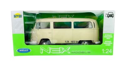 Метален бус Volkswagen T2 Bus Van Welly 1:24 