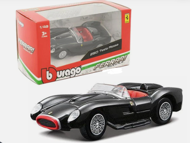 Колекционерска метална кола Ferrari 250 Testa Rossa 1:43 Bburago