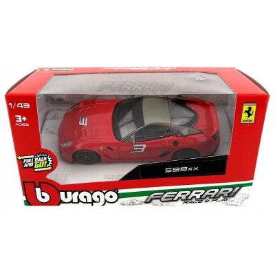 Колекционерска метална кола Ferrari 599XX Bburago 1:43 