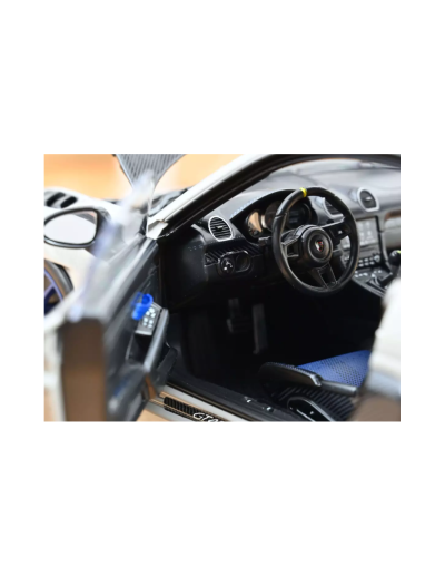 Колекционерска метална кола Porsche Cayman GT4 RS 1:18 NOREV 187253