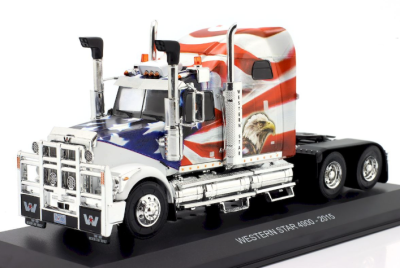 Метален камион влекач Western Star 4900 1:43 Hachette G1470002