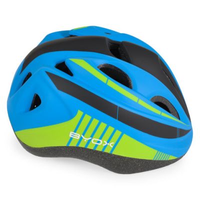 Регулируема каска Byox Y62 синьо зелен 48-52 CM